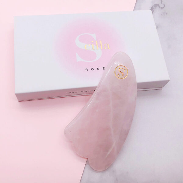 Rose Quartz Gua Sha - Contouring Facial Sculptor