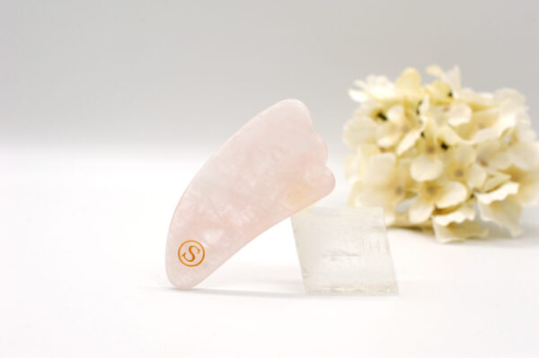 Rose Quartz Gua Sha - Contouring Facial Sculptor
