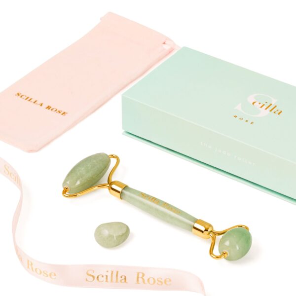 Jade Face Roller - Anti-Ageing Facial Massage Tool