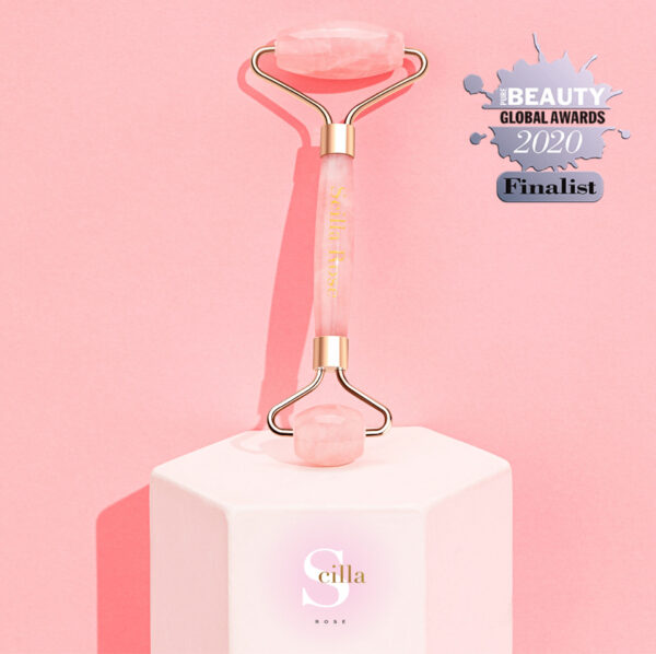 Rose Quartz Face Roller - Anti-Ageing Facial Massage Tool